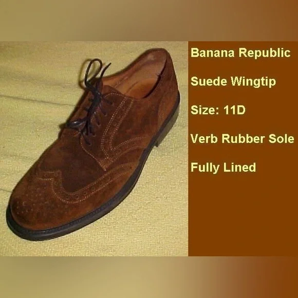 Banana Republic | Shoes | Banana Republic Dark Brown Suede  display picture 2